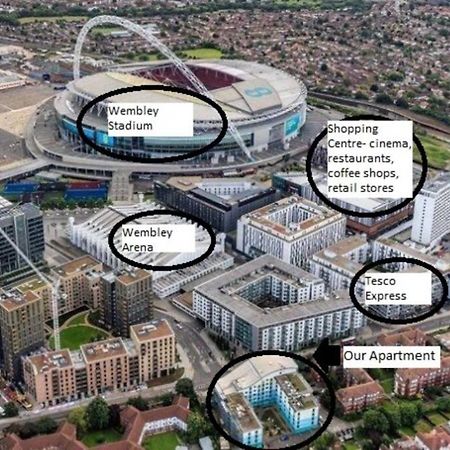 Stylish Wembley Stadium And Ovo Arena Apartment, Londres Exterior foto